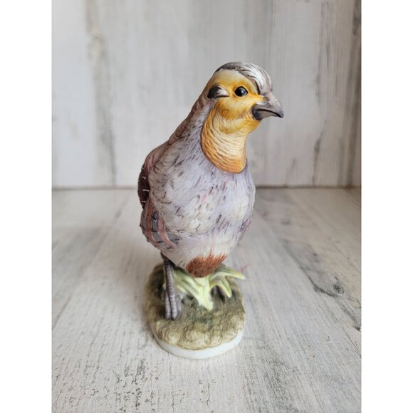 Lefton China Hungarian Partridge KW3412 limited edition bird figure - Picture 6 of 8